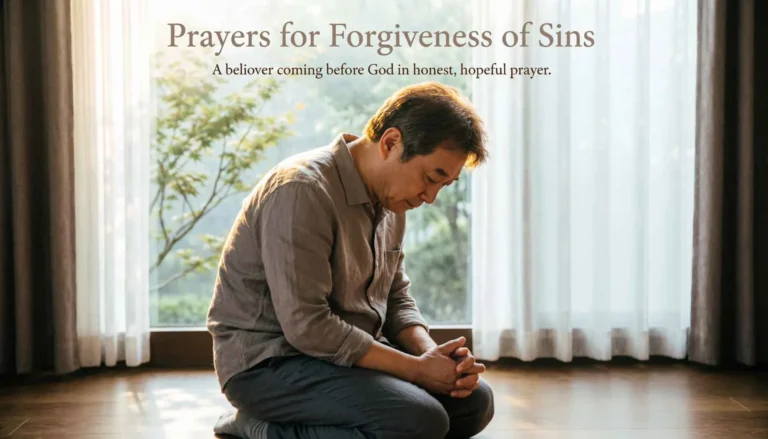 Prayers for Forgiveness of Sins