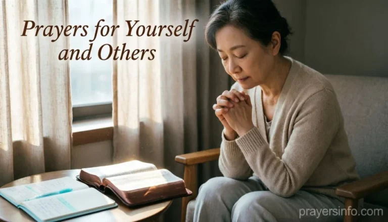 Prayers for Ourselves and Others