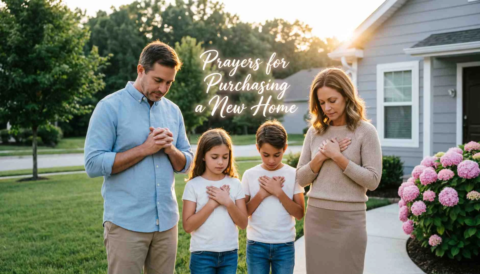 Prayers for Purchasing a New Home