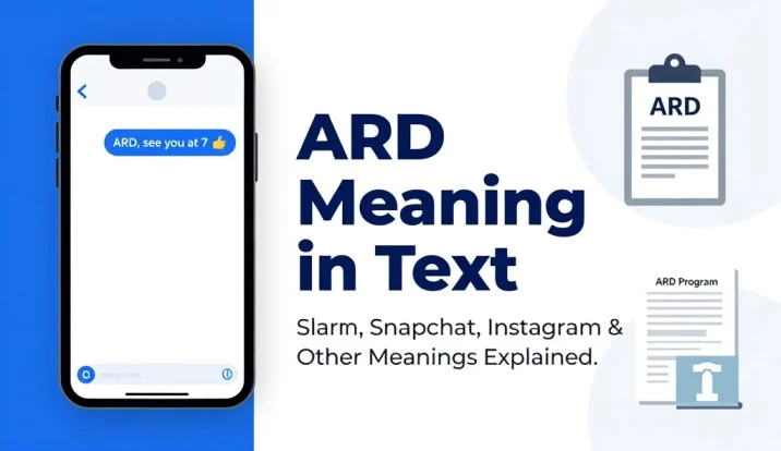ARD Meaning in Text