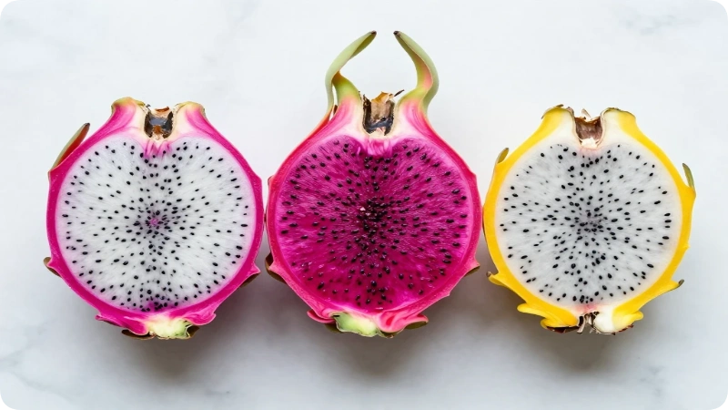 Does the Color of Dragon Fruit Change the Taste